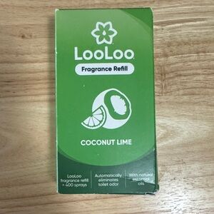 LooLoo Coconut Lime Fragrance Refill - Green